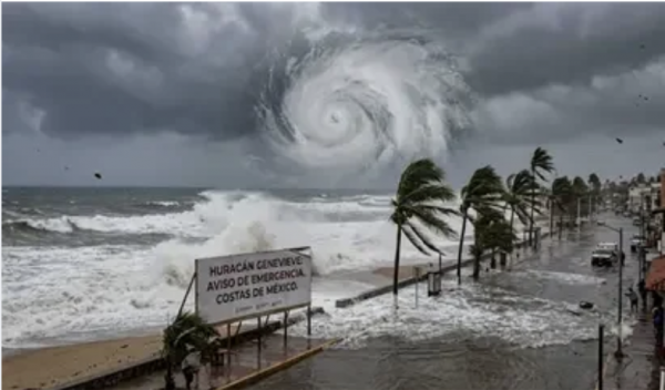 Huracán ‘Genevieve’ se intensifica a categoría 5: ¿Qué estados prevén fuertes lluvias HOY?